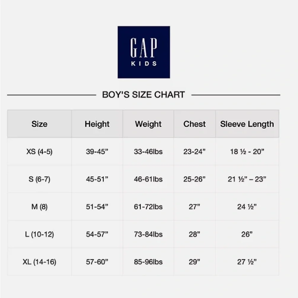 GAP Boys Sweater Shirt Set - 14/16- NWT